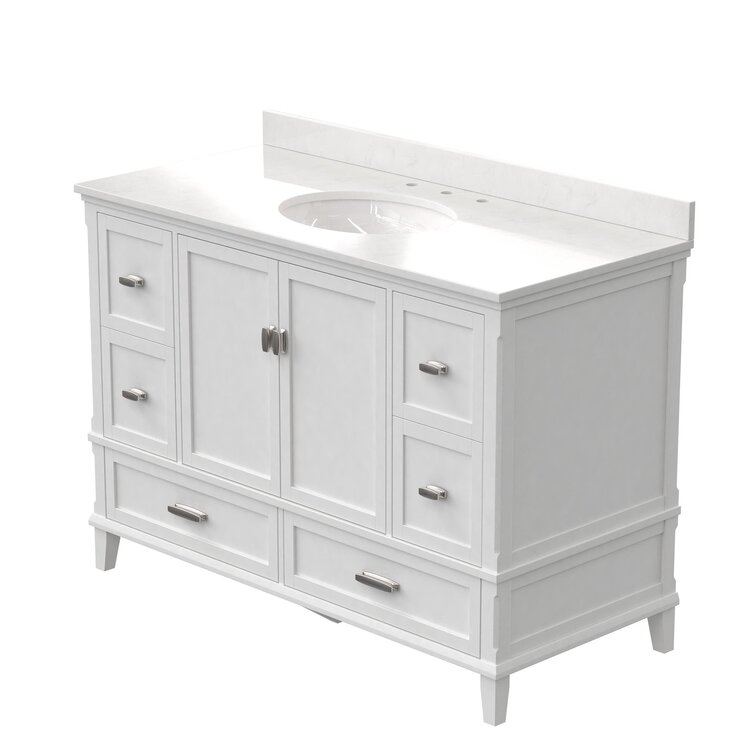 Dorel Living Otum 48" Single Bathroom Vanity Set | Wayfair